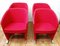 Styl Convertible Chair with Red Fabric, Image 1