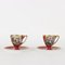 Italienisches Capodimonte Empire Teeservice aus Porzellan, 20. Jh., 7er Set 4