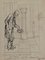 Pierre Georges Jeanniot, The Beggar, Disegno a carboncino, inizio XX secolo, Immagine 1