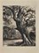 Georges-Henri Tribout, The Tree, Original Radierung, Mitte des 20. Jh 1