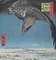 D'Après Utagawa Hiroshige, Priant Dans La Neige, Lithographie, Milieu du 20ème Siècle 2