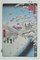 D'Après Utagawa Hiroshige, Walking in Snowy Winter, Lithographie, Milieu du 20ème Siècle 1