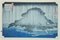 After Utagawa Hiroshige, The Rain, Eight Scenic Spots in Oomi, 20th-Century, Lithograph 1