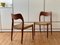 Mid-Century Teak Dining Room Chairs by Niels Møller, Set of 6, Image 10