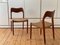 Mid-Century Teak Dining Room Chairs by Niels Møller, Set of 6 3