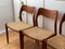 Mid-Century Teak Dining Room Chairs by Niels Møller, Set of 6, Image 2