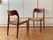 Mid-Century Teak Dining Room Chairs by Niels Møller, Set of 6 7