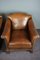 Club Chairs in Sheepskin Leather, Set of 2 6