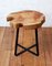 Vintage Tree Stool in Wood, Image 1