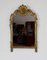 Espejo Luis XV de madera dorada, década de 1900, Imagen 1