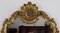 Espejo Luis XV de madera dorada, década de 1900, Imagen 3