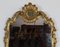Espejo Luis XV de madera dorada, década de 1900, Imagen 2