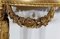 Consola Luis XVI en forma de media luna de mármol y madera dorada, Imagen 10
