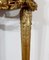 Louis XVI Mid-Moon Konsole aus Marmor und vergoldetem Holz, 19. Jh 14