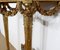 Louis XVI Mid 19th Century Marble and Gilded Wood Half-Moon Support Console, Image 20