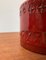 Mid-Century Italian Red Pottery Vase by Aldo Londi for Bitossi, 1960s 11