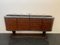 Palisander Sideboard mit Mahagoni Interieur 2