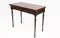 Antique Royal Crown Stamped Card Table in Mahogany 7