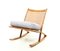 Mid-Century Rocking Chair in Cane by Fredrik A. Kayser 2