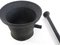 Large Antique Pestle and Mortar in Cast Iron, Image 3