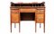 Edwardianischer Schreibtisch aus Mahagoni mit Rolltop 2