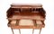 Edwardian Desk in Mahogany with Tambour Roll Top, Image 5