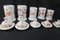 Enamelled Pharmacy and Spice Pots, 1950s, Set of 10 10
