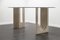 Sculptural Travertine Dining Table by Carlo Scarpa 10