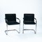 Mid-Century Bauhaus Cantilever Tubular Swing Chairs, Set of 2 1