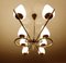 Large Mid-Century French Chandelier in the Style of Stilnovo from Arlus, 1960s 9