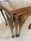 Antique Burr Walnut Nesting Tables, Set of 3, Image 10