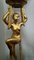 Hohe Art Deco Ägyptische Tänzer Lampe von Limousin 4