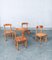 Danish Pine Chairs, 1975, Set of 4 20