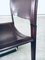 Italian Leather Dining Chair by Tito Agnoli for Matteo Grassi, Italy, 1970s, Image 3