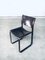 Italian Leather Dining Chair by Tito Agnoli for Matteo Grassi, Italy, 1970s 1