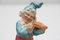 Dwarf with Violin Ceramic Figure from Hertwig & Endert, 1930s 2