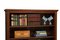 Viktorianisches offenes Bücherregal aus massivem Nussholz 8