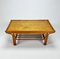 Table Basse Mid-Century en Bambou et Rotin, 1960s 2