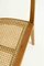 German 3-Legged Wood and Cane Chair by Xaver Seemüller, Image 9