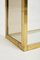 Brass Bookcase or Etagère 10