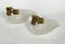 Art Deco Clear Murano Glass Sconces from Ercole Barovier, 1940s, Set of 2 8