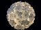 Lámpara de araña Sputnik de cristal de Murano blanco, Imagen 2