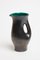 Mid-Century Black Ceramic Jug 2