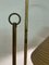 Bamboo Rattan and Brass Split Reed Floor Lamp, Italy 9