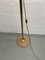 Bamboo Rattan and Brass Split Reed Floor Lamp, Italy, Image 15