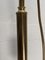 Bamboo Rattan and Brass Split Reed Floor Lamp, Italy 14