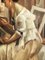 Lady Reading, scuola francese, olio su tela, con cornice, Immagine 3