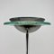 Italienische Stehlampe aus Chrom & Glas im Art Deco Stil, 1970er 6