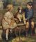 Jean Philipe Moreno, Children With Dog, English School, 2002, Óleo sobre lienzo, Enmarcado, Imagen 2