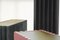 Hohes schwarzes Basalt Collection Sideboard aus massivem Holz von Accardi Buccheri für Medulum 4